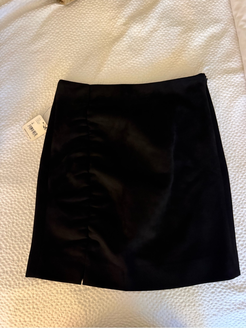 NWT Free People Black Women's Mini Skirt - Classic Straight Style